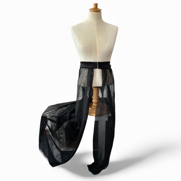 💚3/$30💚 NWT Fashion Nova See Thru Me mesh skirted belt skirt 3X - Picture 3 of 7